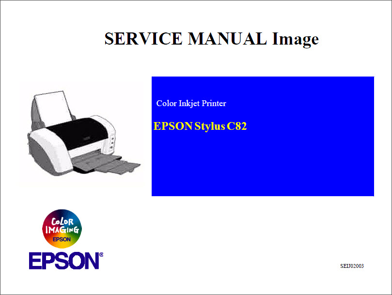 EPSON C82 Service Manual-1